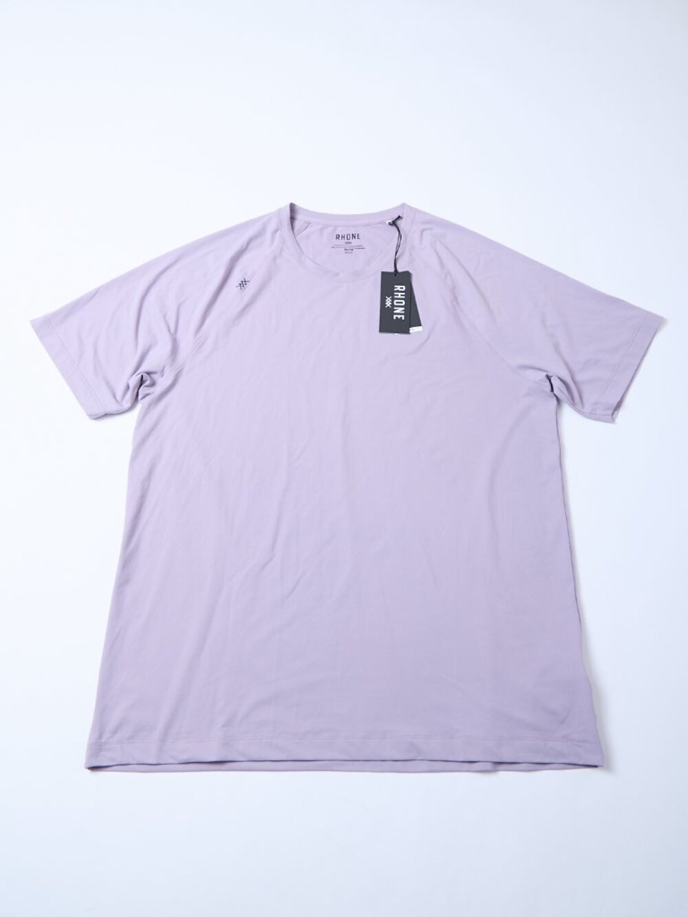 NWT Rhone Reign Short Sleeve Performance T-Shirt Lavender Aura Small Activewear